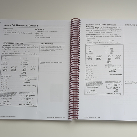RightStart Math Level F Lessons (Second Edition) - Picture 6 of 10